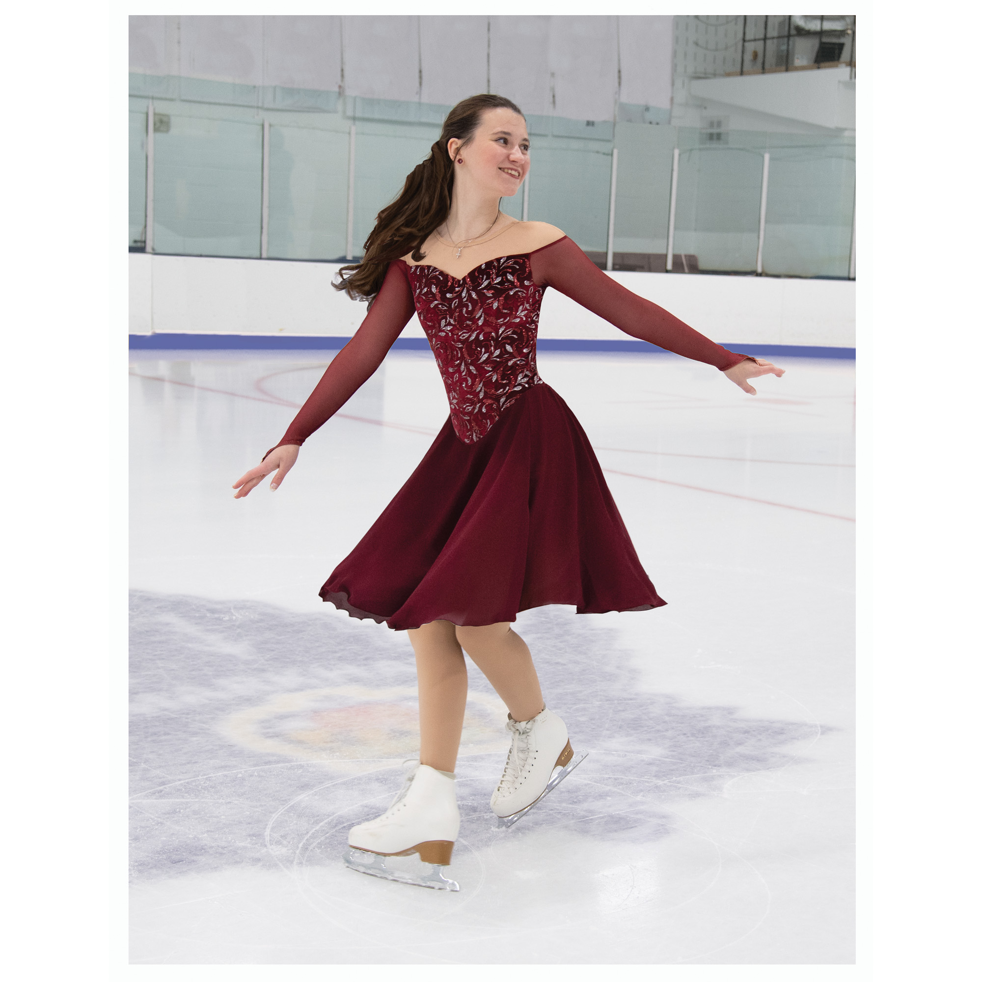 skating dance dress