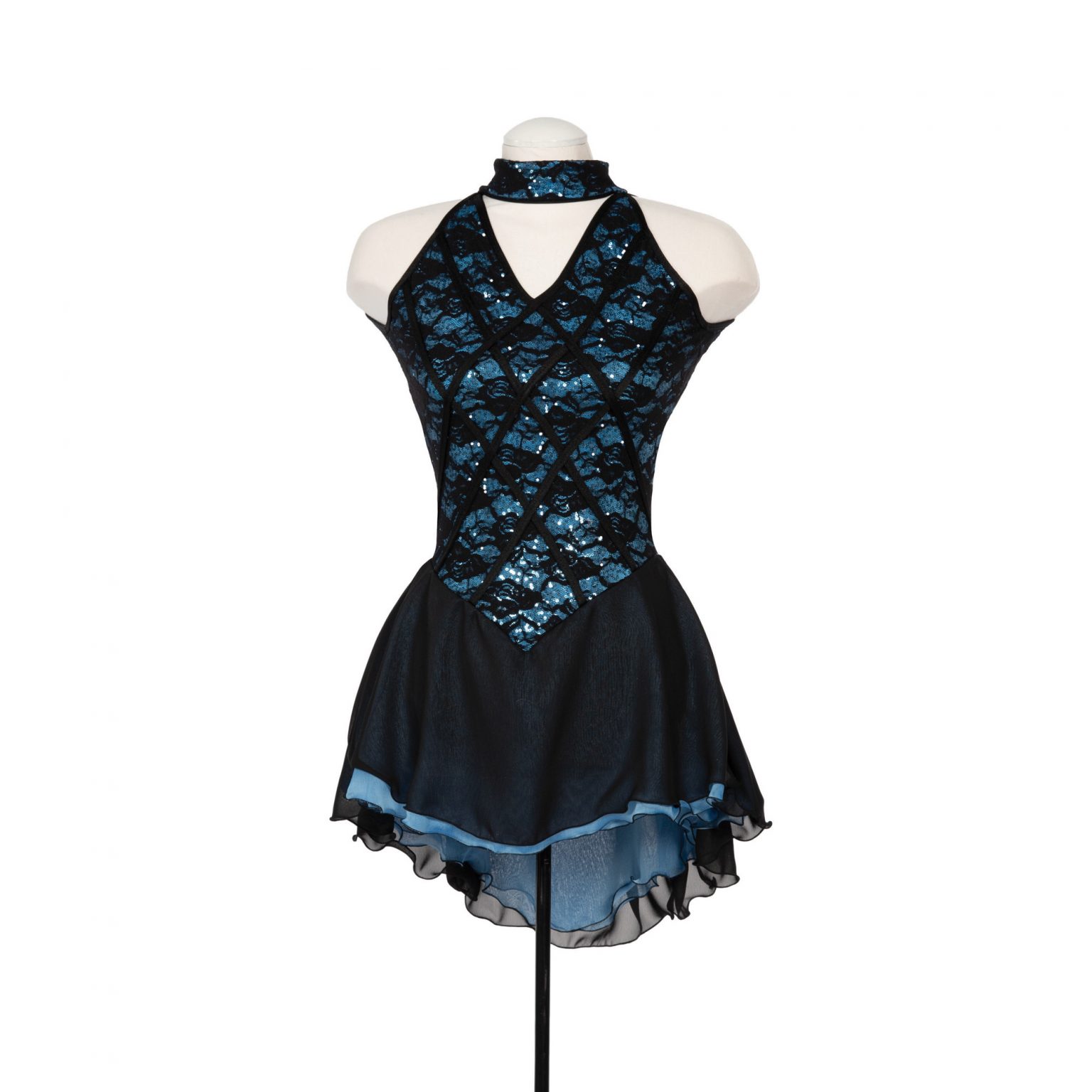 Jerry's 570 Adult Small Mediterranean Muse Halter Skate Dress main image 1