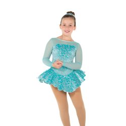 177 Ice Whirl Dress: Tiffany Blue