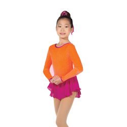 178 Effervescent Dress: Tangerine Pop