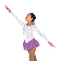 185 Snow Violets Dress