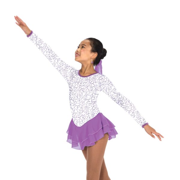 185 Snow Violets Dress