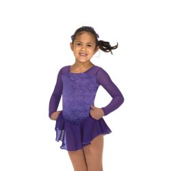190 Purple Papillon Dress