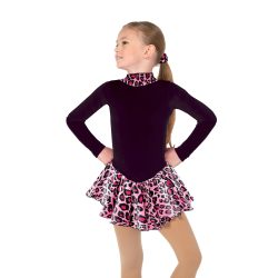 193 Fleece Catwalk Dress: Pink