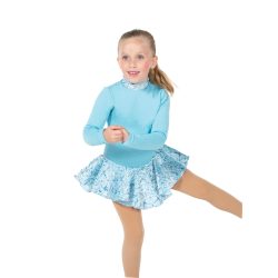 195 Fancy Fleece Dress: Crystal Blue