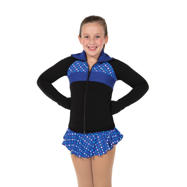S220 Dot Com Jacket: Blue Dots