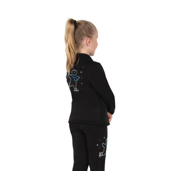 S270 Skating Critter Crystal Jacket: Polar Bear