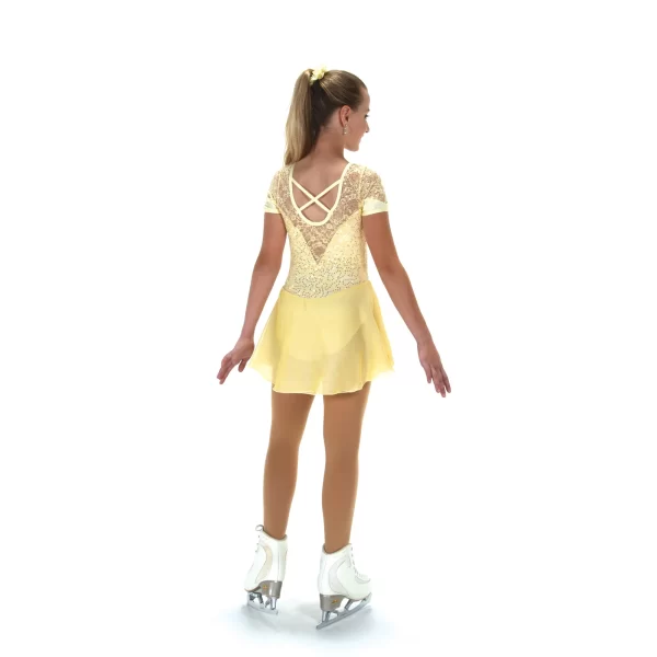 Jerry's Skating World Softly Sequins Dress - Soft Yellow