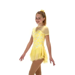 Jerry's Skating World Daffodils in the Snow Dress