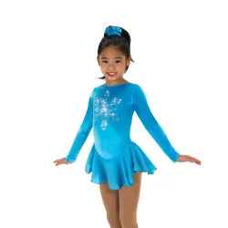 Jerry's Skating World - Single Snowflake Dress - Sky Blue
