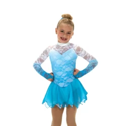 Jerry's Skating World - Starting to Snow Dress - Blue