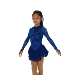 Jerry's Skating World - Sequin Lining Dress - Blue