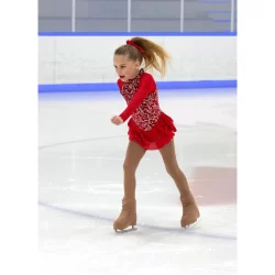 Jerry's Skating World - Crimson Capades Dress