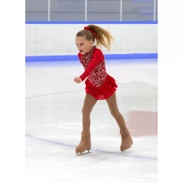 Jerry's Skating World - Crimson Capades Dress