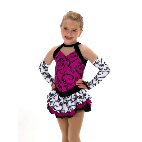 Jerry's Skating World - Showy Dahlia Dress