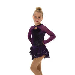 Jerry's Skating World - Shimmer Dress – Deep Purple