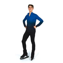 Jerry's Skating World - Mens Fade Shirt - Blue and Mens Slim Skating Pants