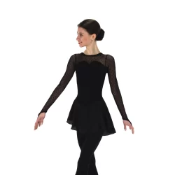 Jerry's Skating World Overmesh Dress - Black