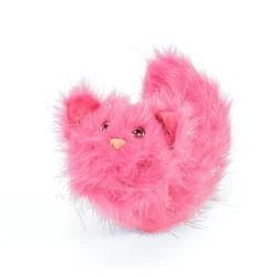 1392 Pink Sparkle Kitty Critter Tail Covers