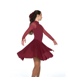 Jerry's Skating World Solitaire Dance Length Dresses