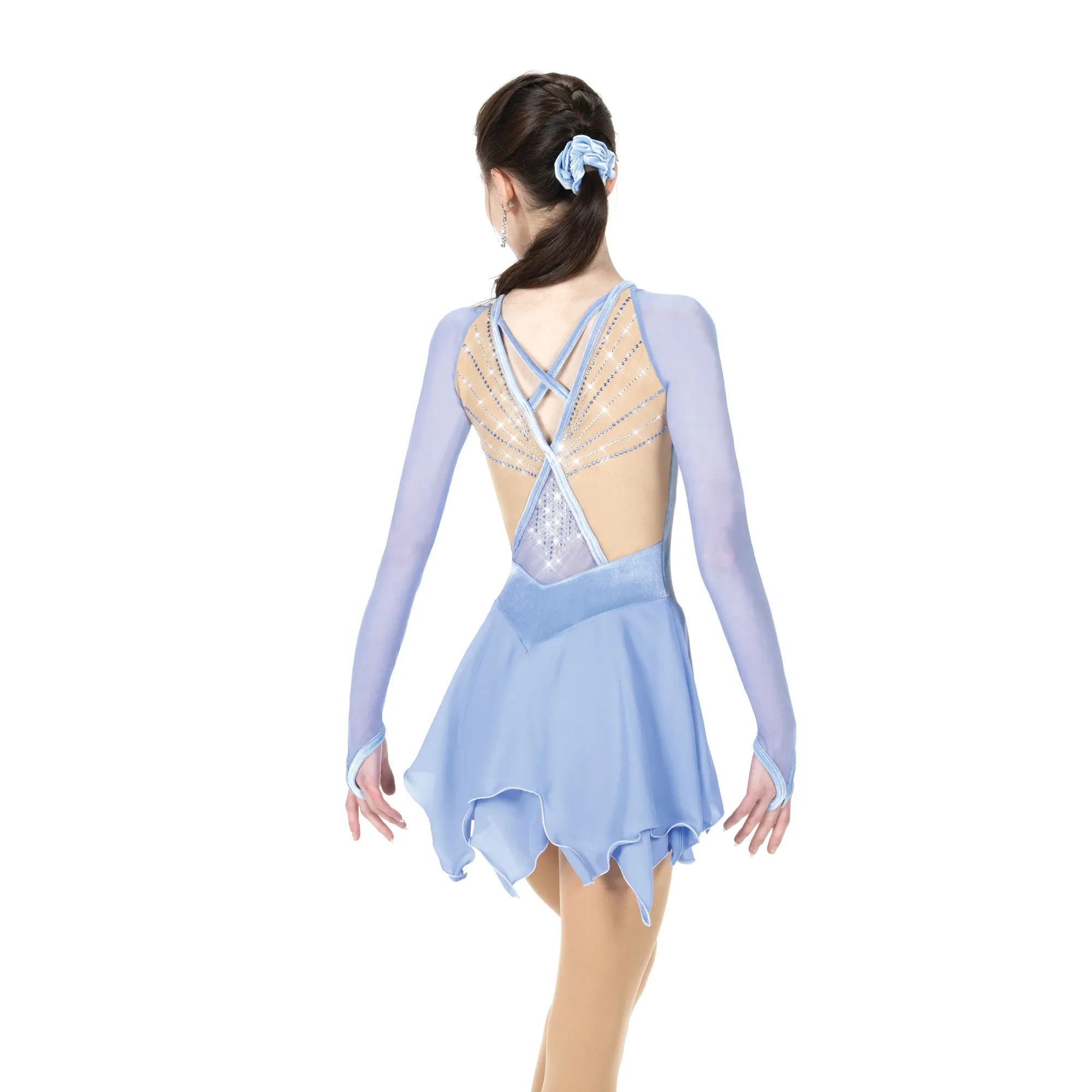 AA097 Beaux Arts Dress - Wedgwood Blue - Image 3