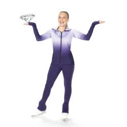 L26008 Solitaire Purple Fade Practicewear Leggings