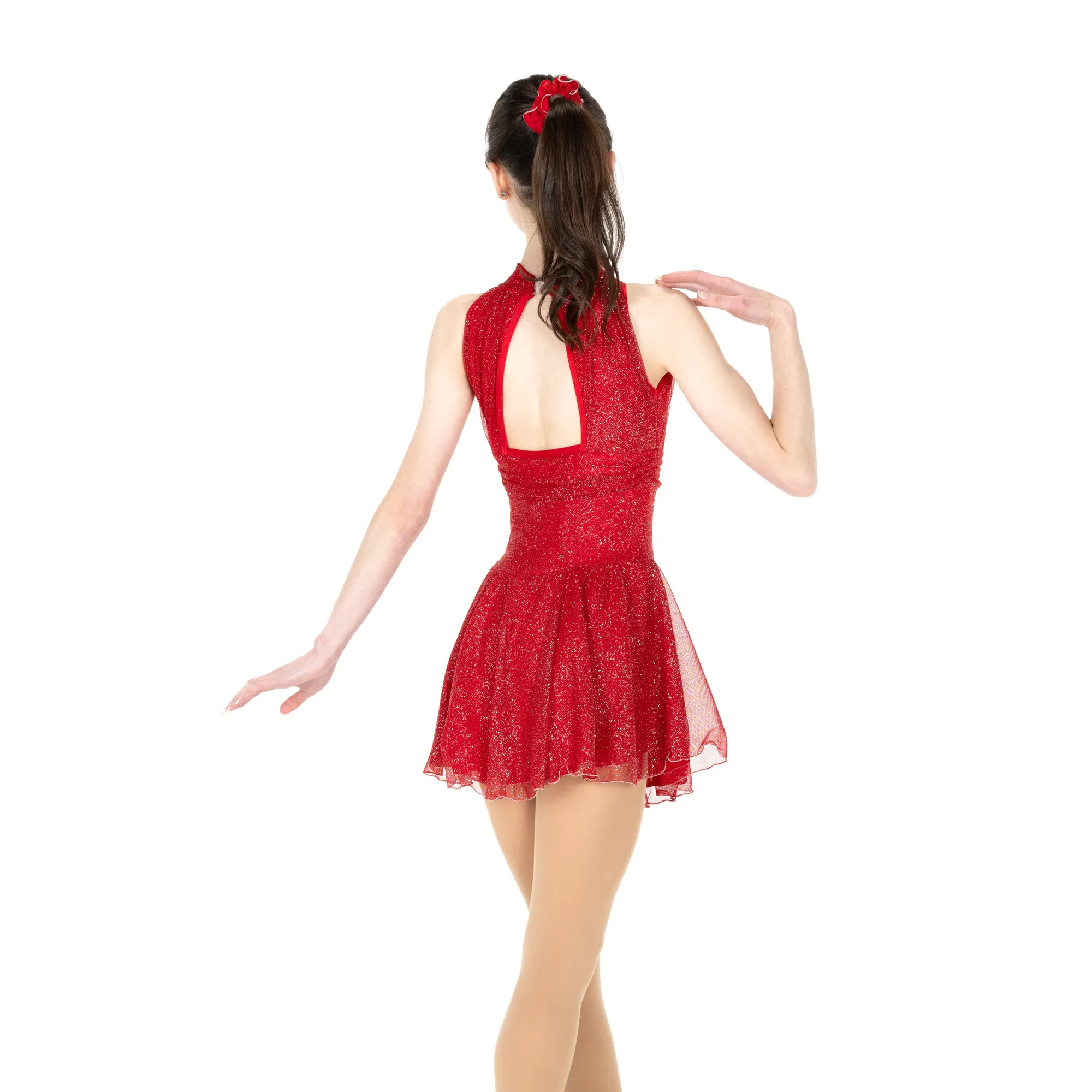 273 Halterette Dress - Red - Image 2