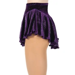 311 Twinkle Velvet Skirts - Deep Purple