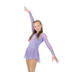 607 Ice Cascade Dress - Lilac Purple