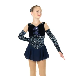 632 Creativity Dress - Navy Blue