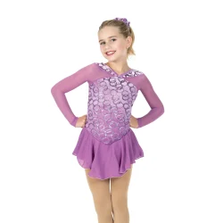 650 Rings of Bling Dress - Petal Purple