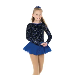 673 Jewel Tones Dress - Sapphire Blue