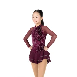 689 Double Loop Dress - Deep Wine