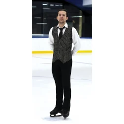 827 Mens Pinstripe Vest