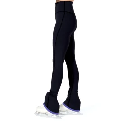 S105 Supplex Slim Trim Leggings - Iris Blue